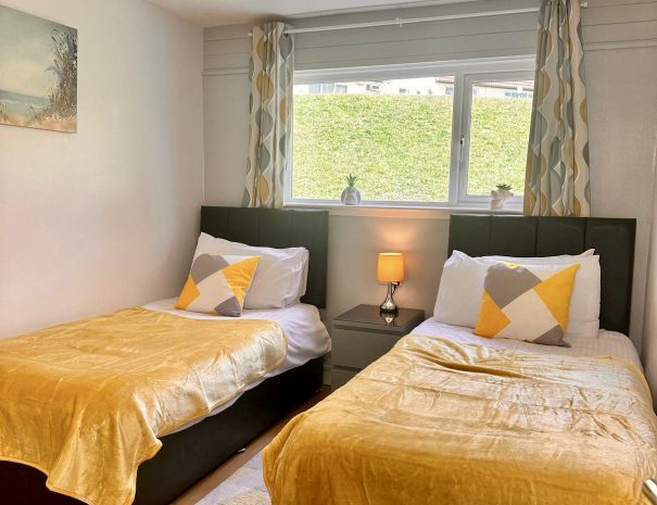 Bedroom two - twin beds