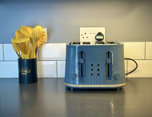 Utensils and Toaster